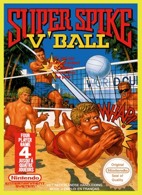 Super Spike V'Ball (Europe) box cover front